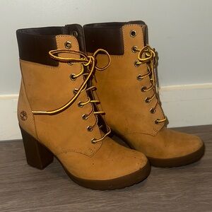 Timberland Women's Brown Heeled Boots
